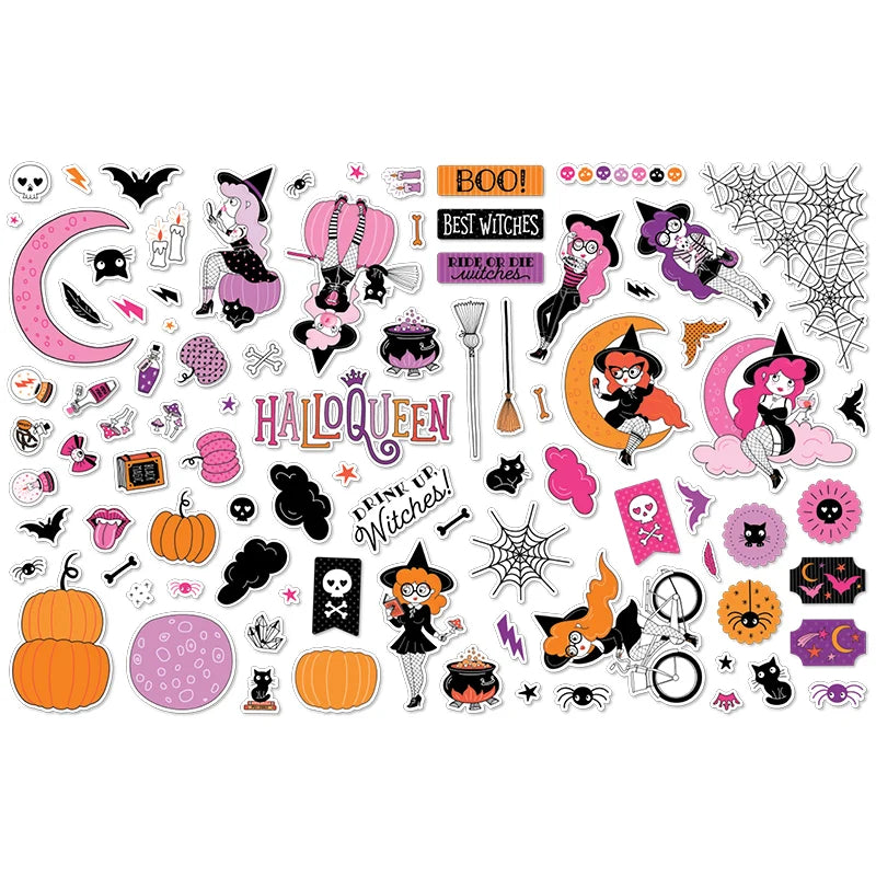 A Wee Bit Wicked . Die Cut Pieces