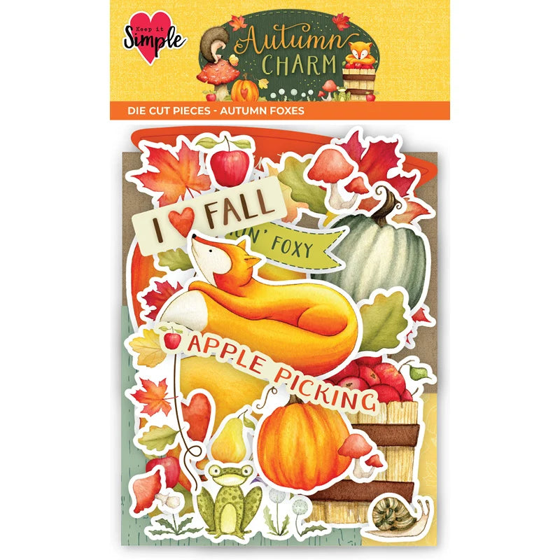 Autumn Charm . Die Cut Pieces