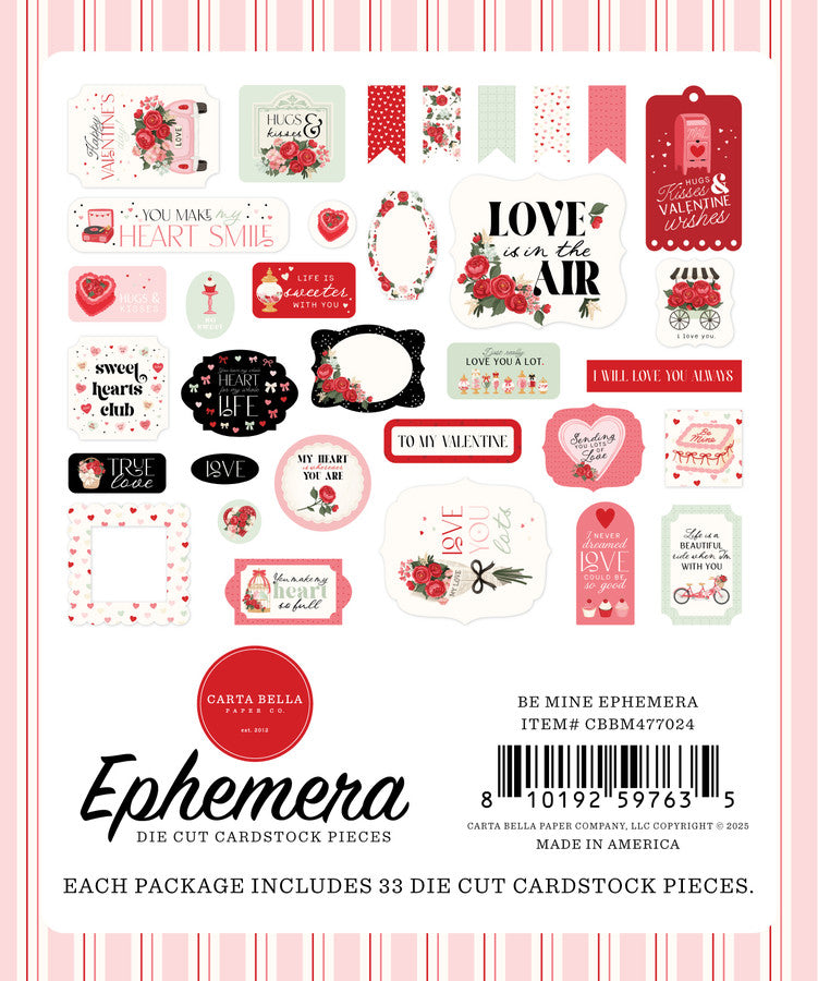 Be Mine . Ephemera