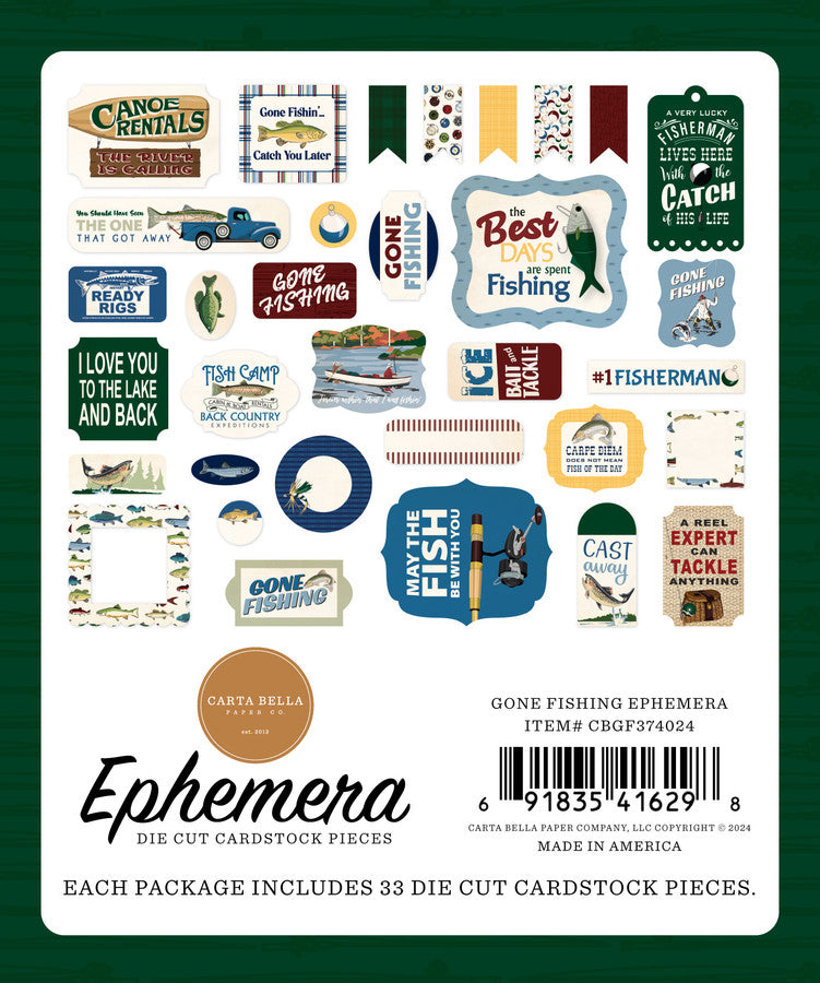 Gone Fishing . Ephemera