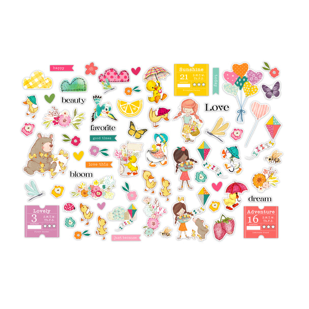 Sunkissed . Ducks in a Row Die Cuts
