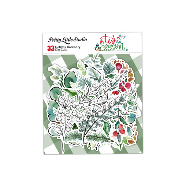 Tis the Season . Holiday Greenery Die-Cuts