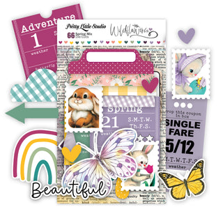 Wildflowers . Spring Mix Die-Cuts