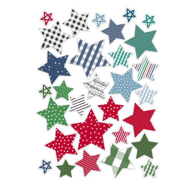 Tis the Season . Starry night Vellum Stars