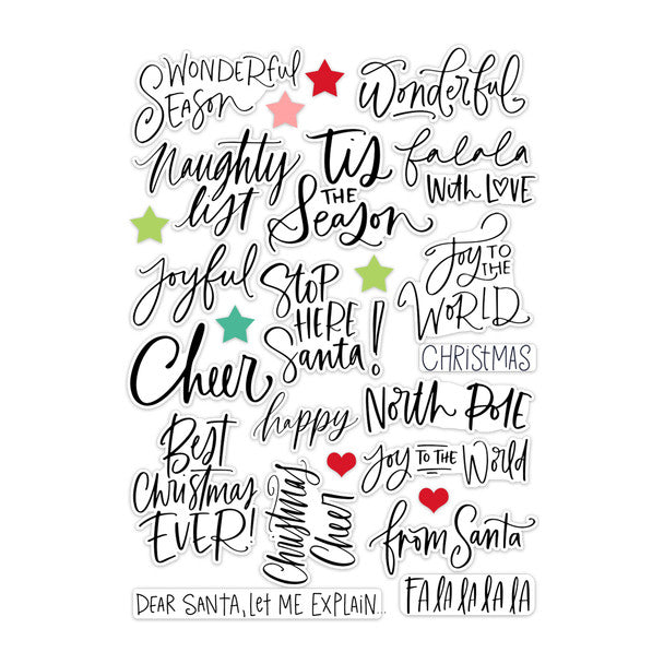 Christmas Cheer . Tis the Season Die-Cuts