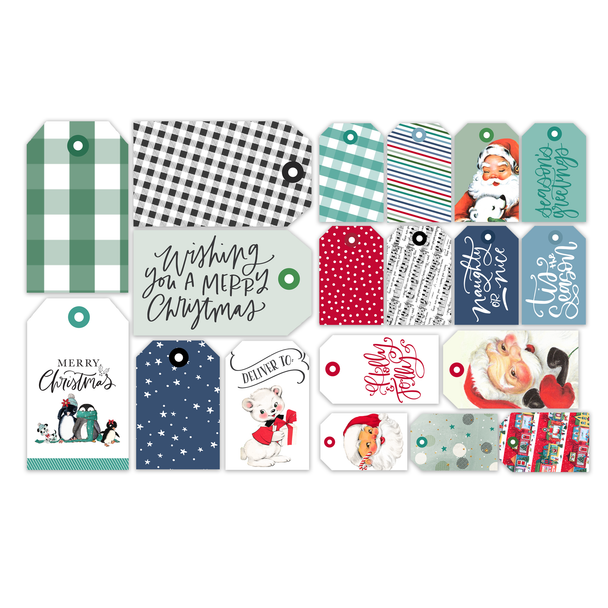 Tis the Season . Express Delivery Shipping Tags