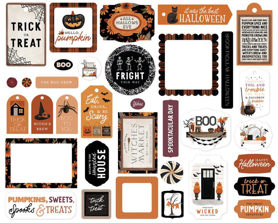 Halloween . Frames & Tags