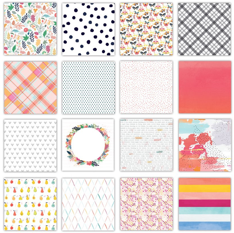 Indian Summer . 12x12 Paper Pack