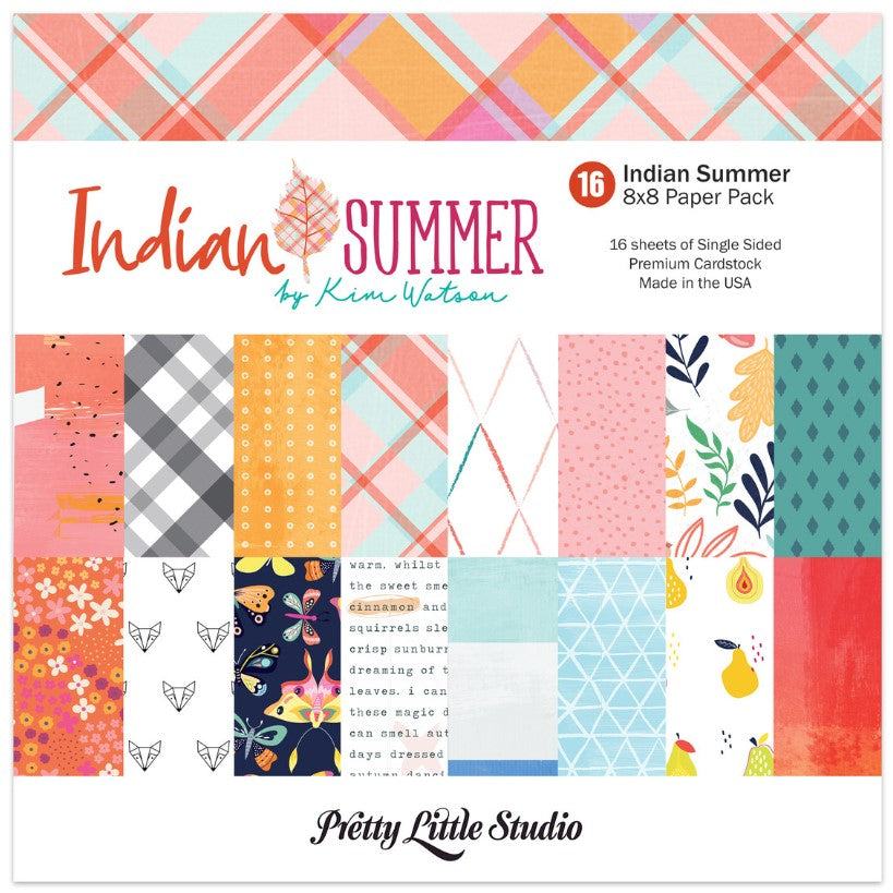 Indian Summer . 8x8 Paper Pack