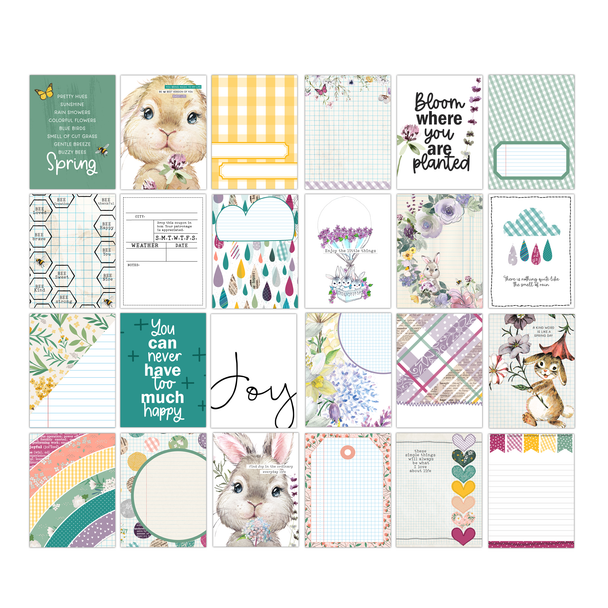 Wildflowers . Bloom 3x4 Pocket Cards