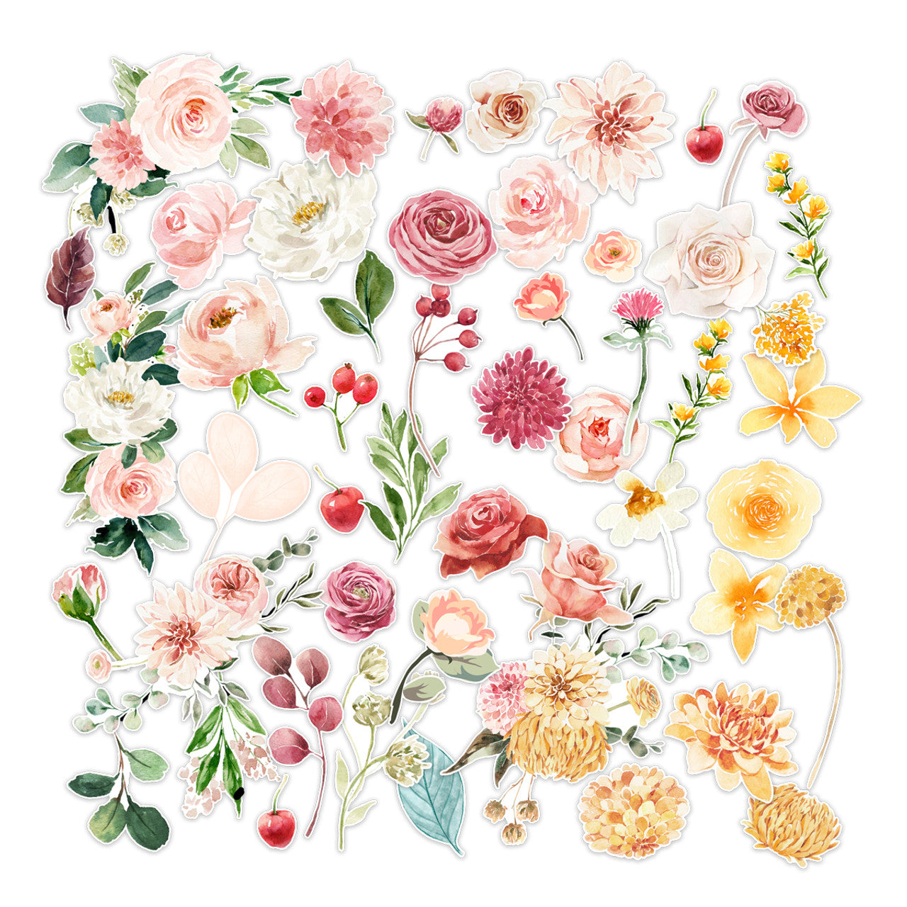 Love is Kind . Just for You Flower Die Cuts