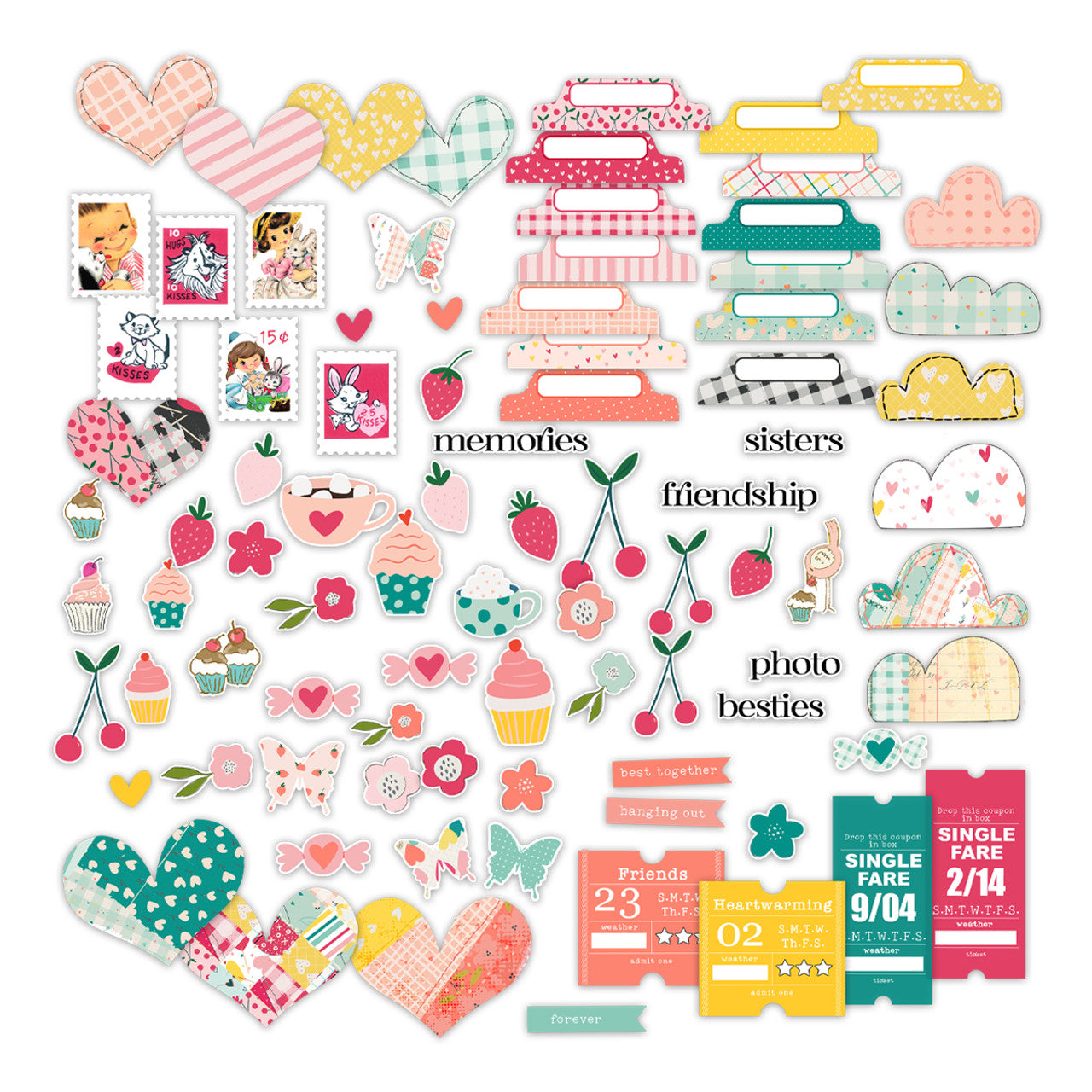 Love is KInd . Ephemera Lovely Mix