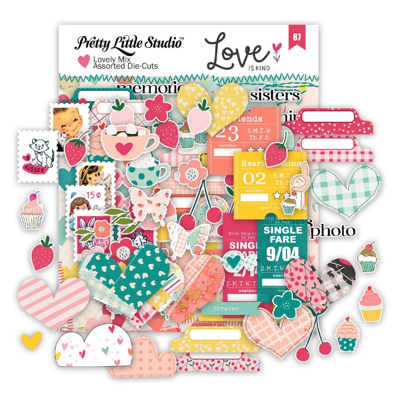 Love is KInd . Ephemera Lovely Mix