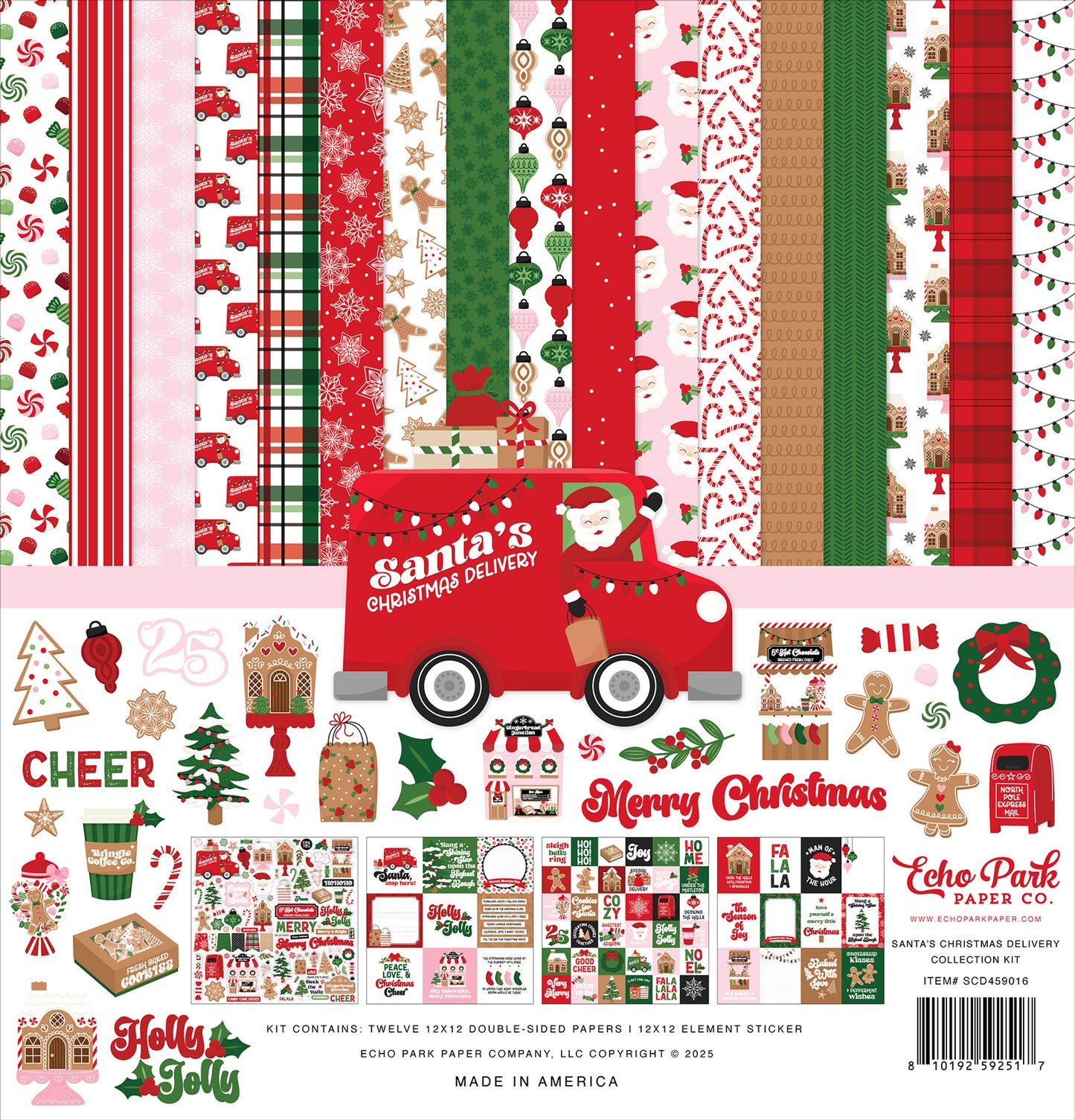 Santa's Christmas Delivery . Collection Kit
