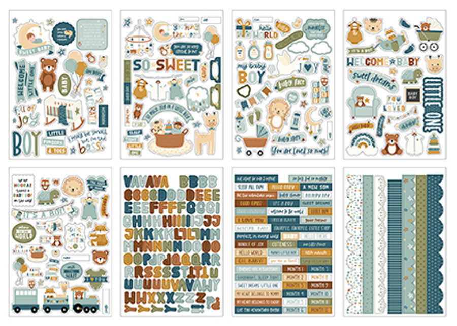 Special Delivery Baby Boy . Sticker Book