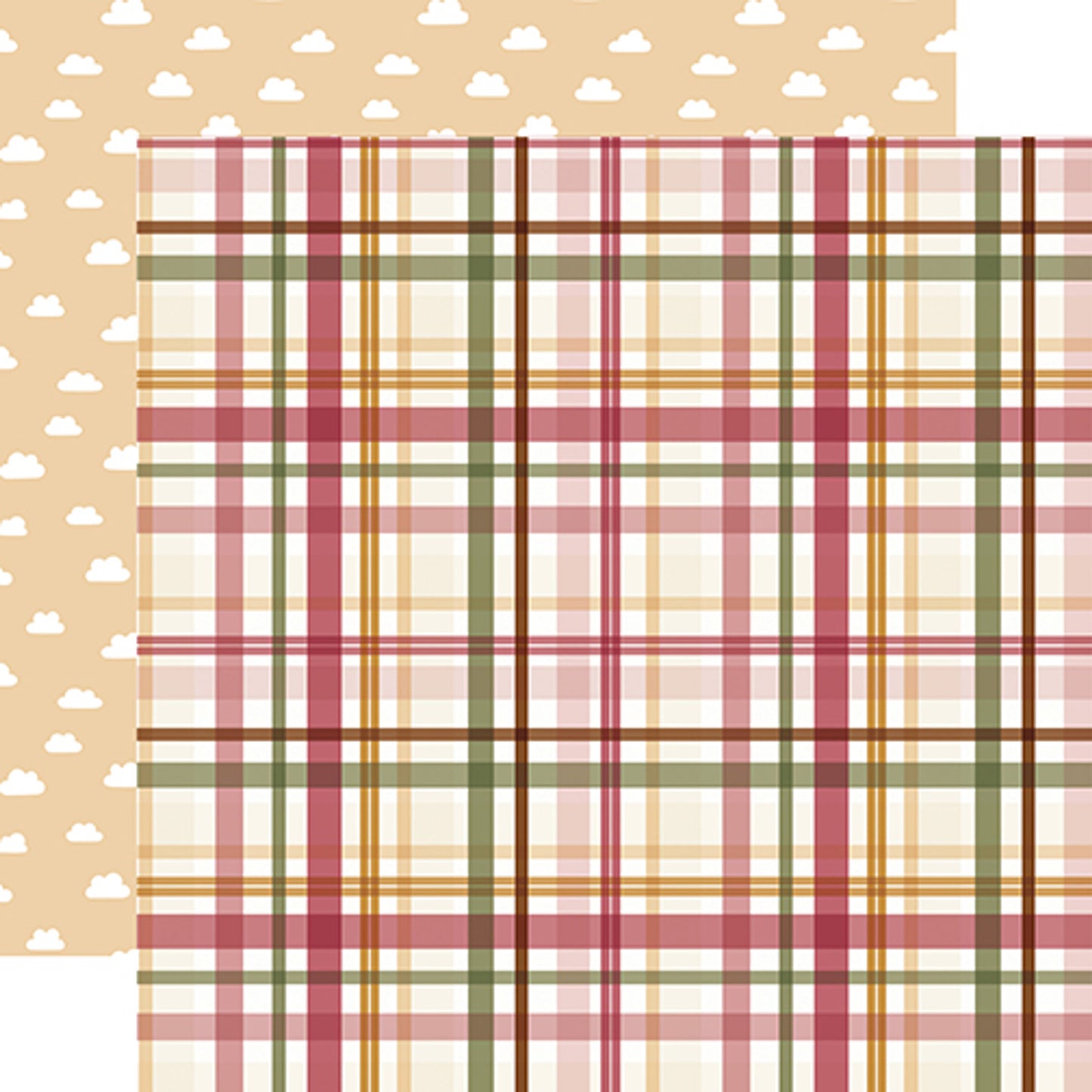 Special Delivery Baby Girl . Loved Girl Plaid
