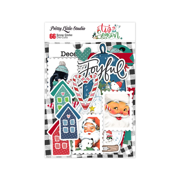 Tis the Season . Snow Globe die-Cuts