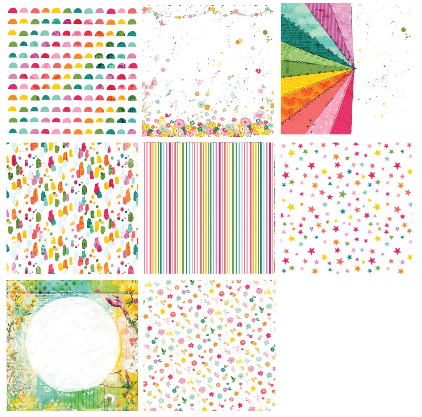 Sunkissed . Main 12x12 Paper Pack