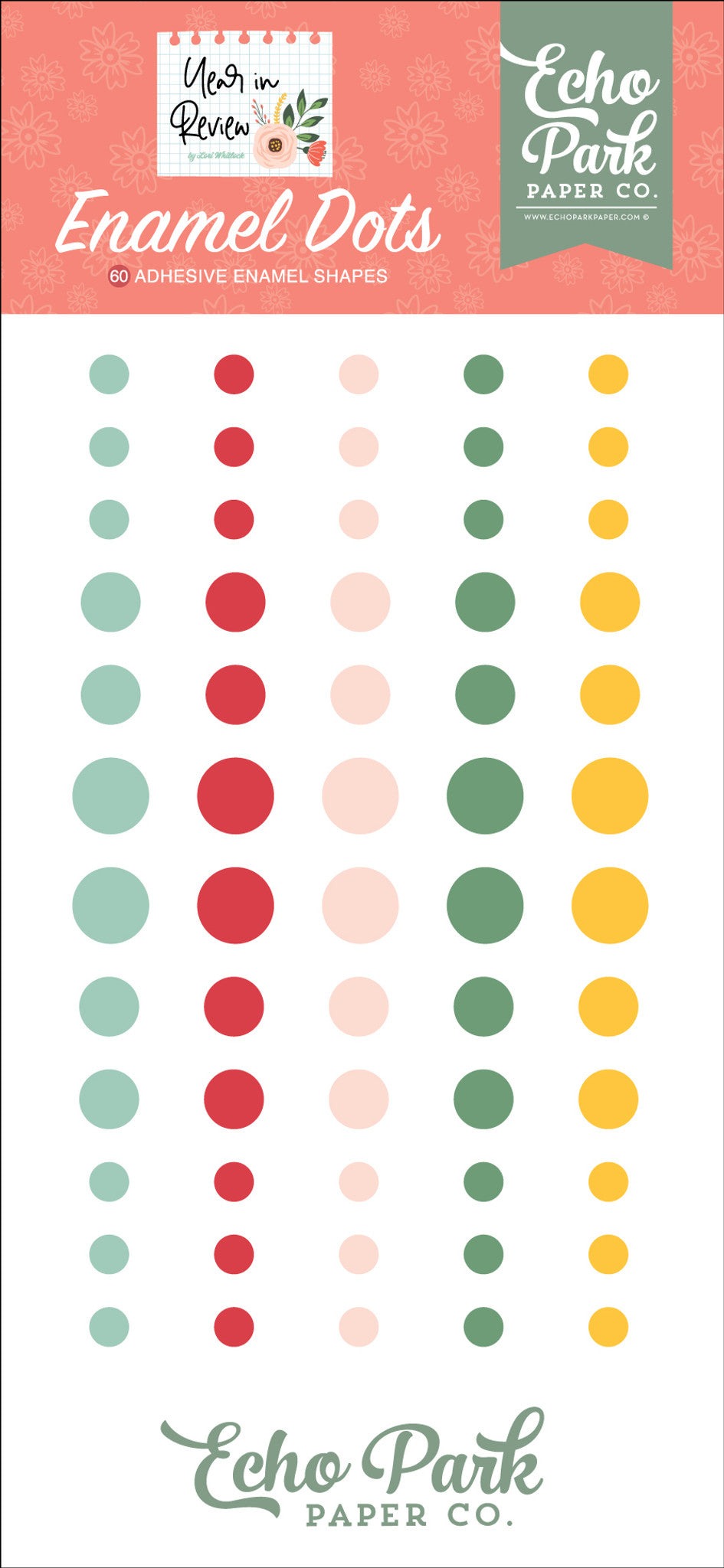 Year in Review . Enamel Dots