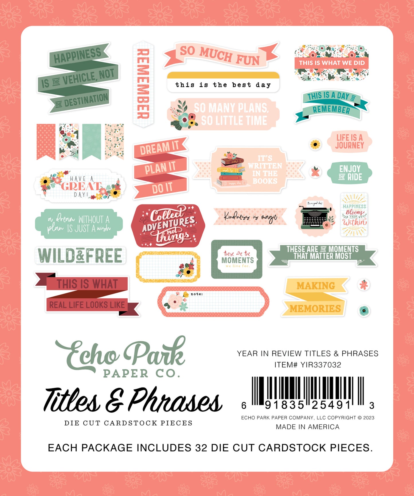 Year in Review . Titles & Phrases