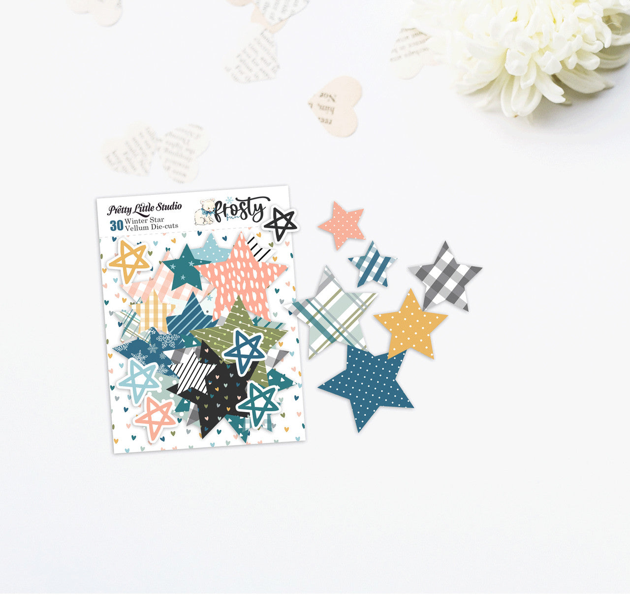 Frosty . Winter Star Die-Cuts