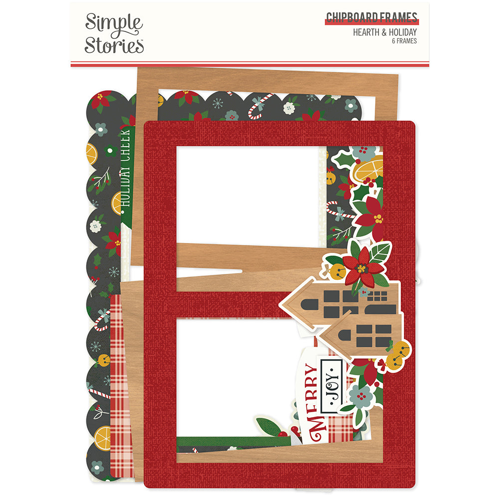 Hearth & Holiday . Chipboard Frames