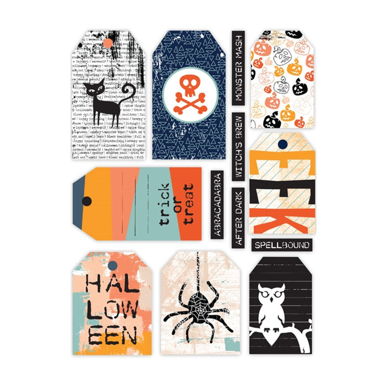 Goosebumps . Ghost Town Shipping Tags