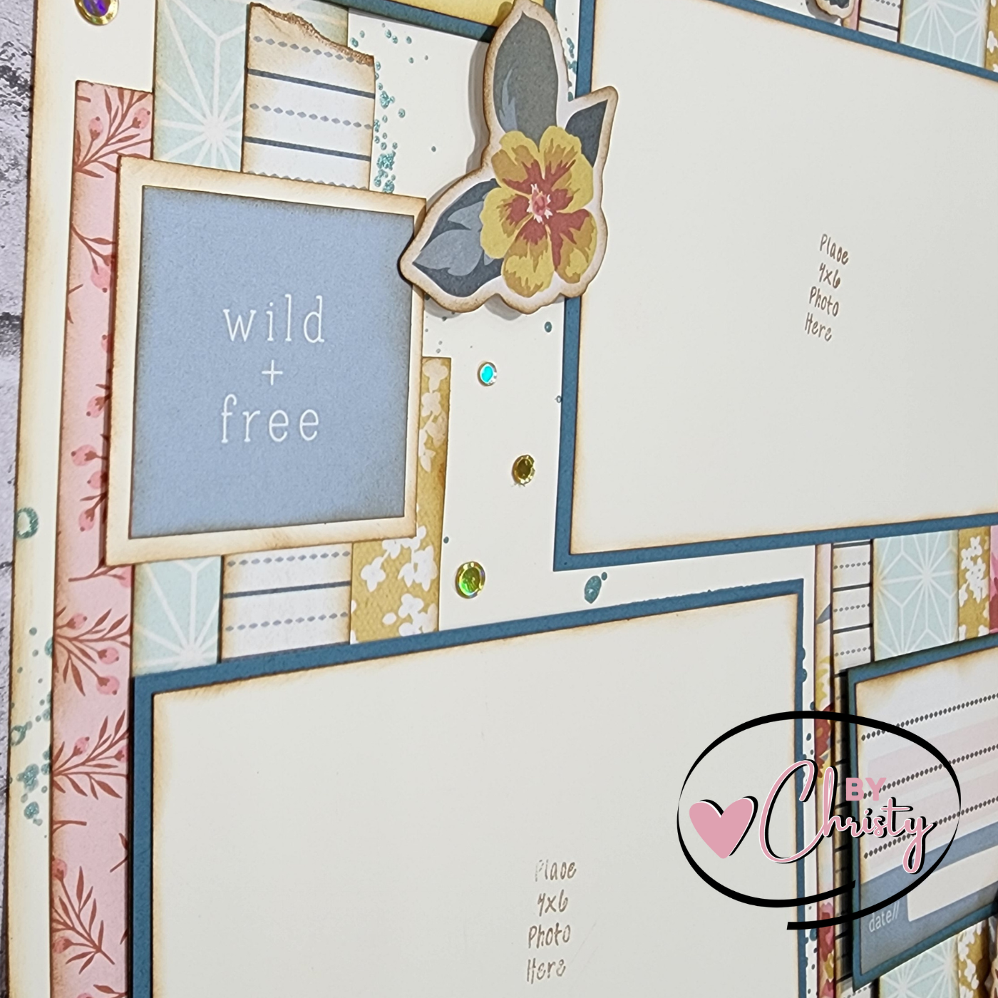 Custom . This is the Best 2 Page 12x12 Scrapbook Layout