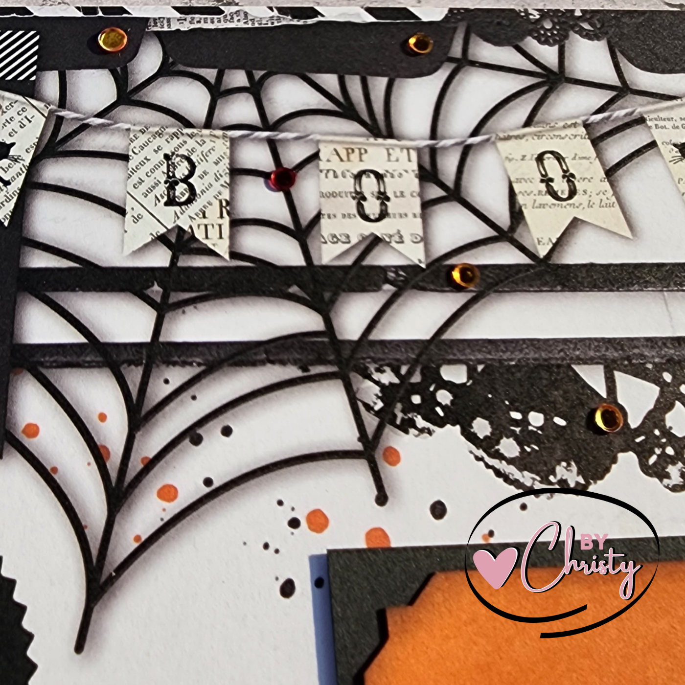 Custom . Boo Single Page Scrapbook Layout