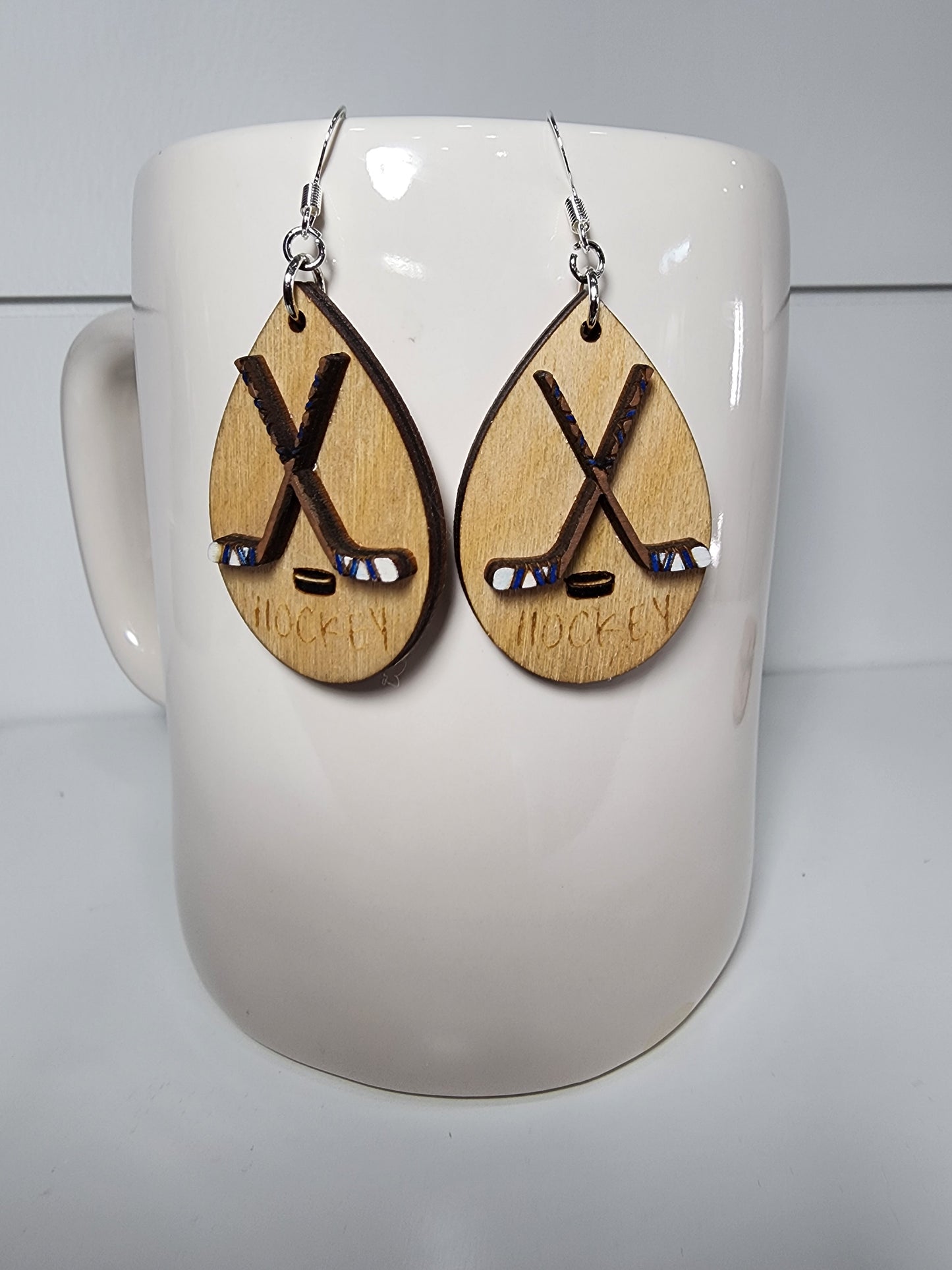 Hockey . Earrings