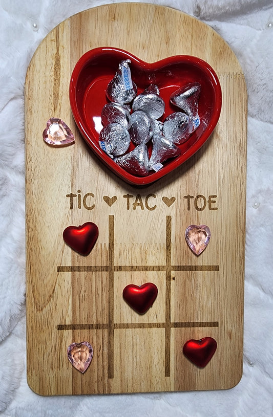 Tic Tac Toe Game Board . Valentine's Day