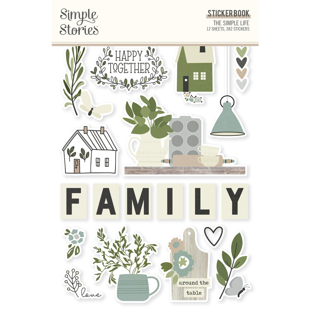 The Simple Life . Sticker Book