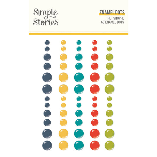 Pet Shoppe . Enamel Dots