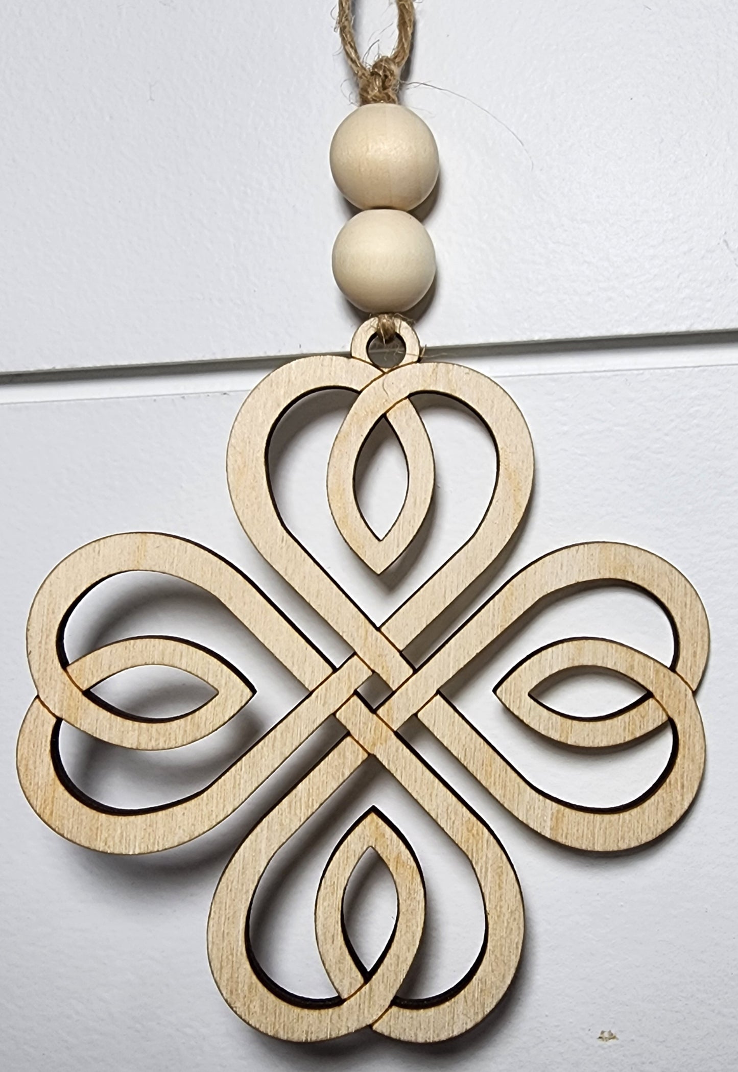 Irish Blessing Celtic Knot . Car Charm