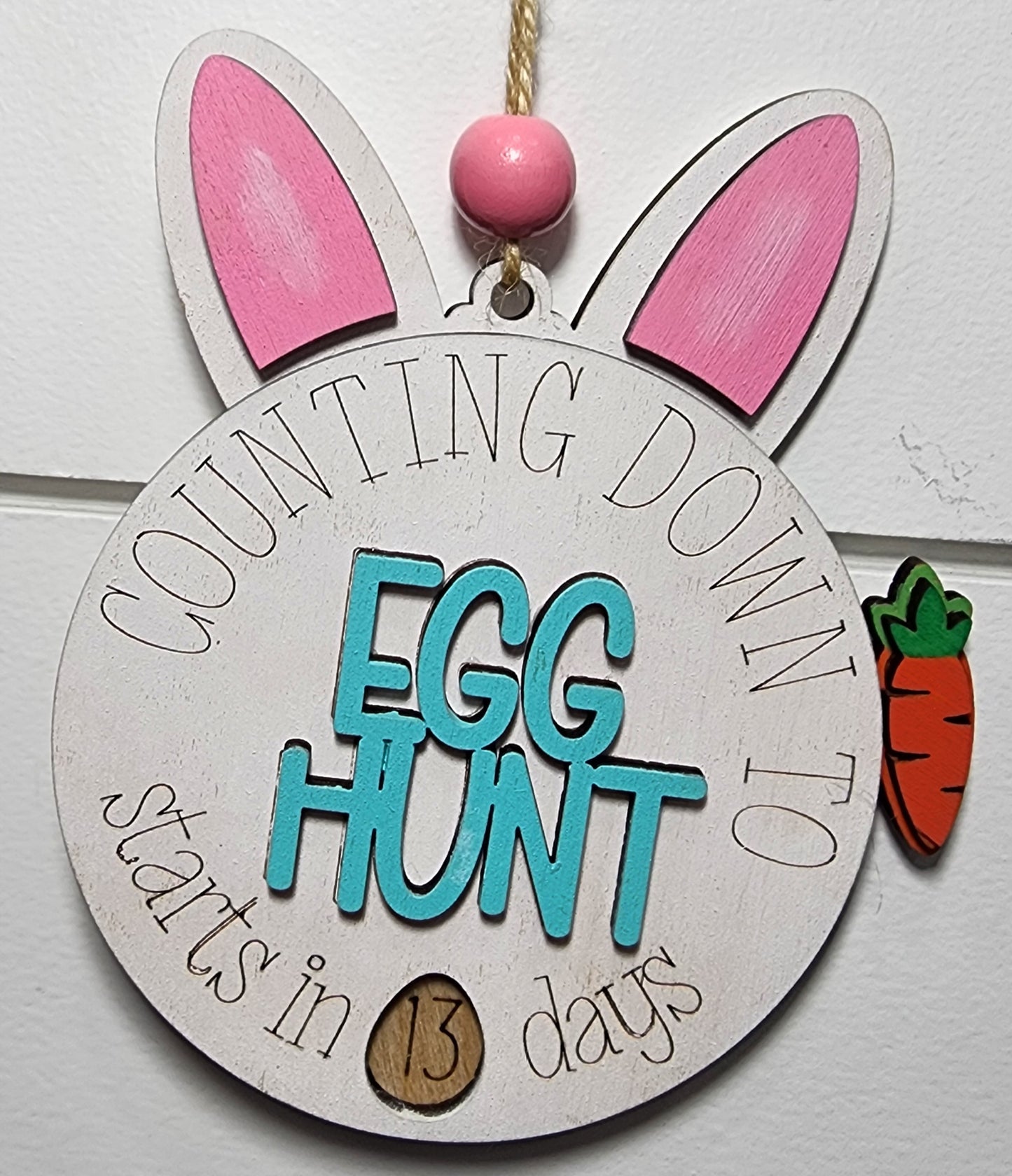 Egg Hunt Countdown . Easter