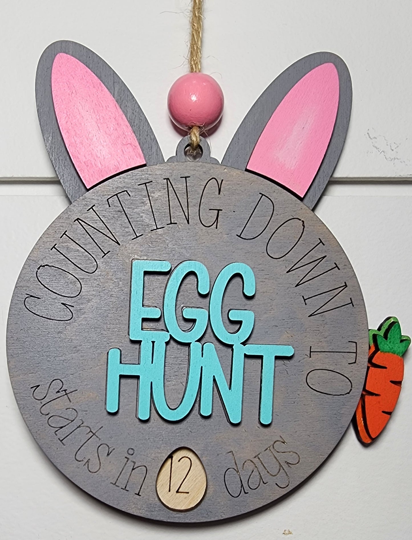 Egg Hunt Countdown . Easter