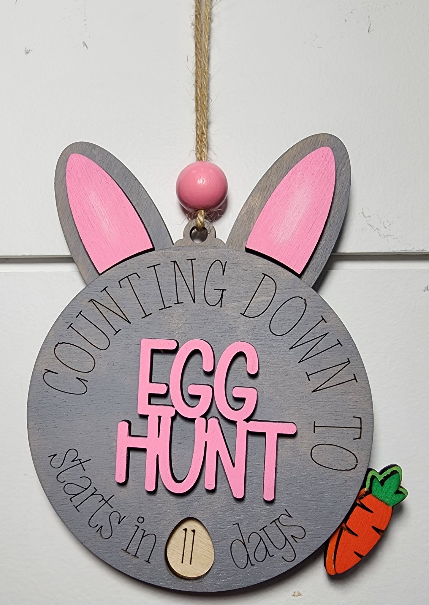 Egg Hunt Countdown . Easter