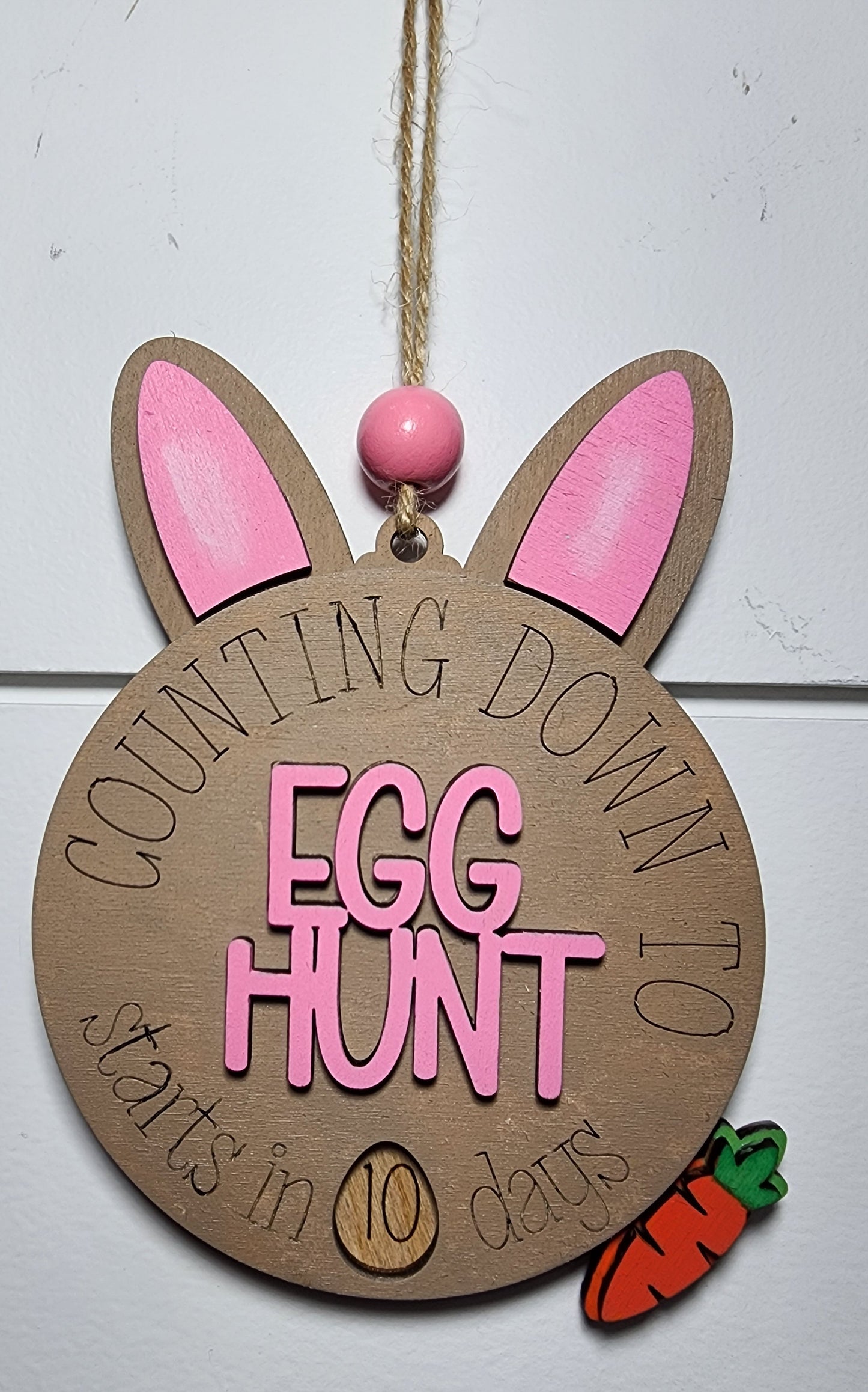 Egg Hunt Countdown . Easter