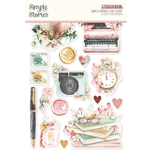 Simple Stories Love Story . Stickerbook