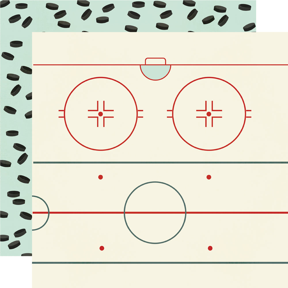 Sports Simple Set .  Hockey Face Off