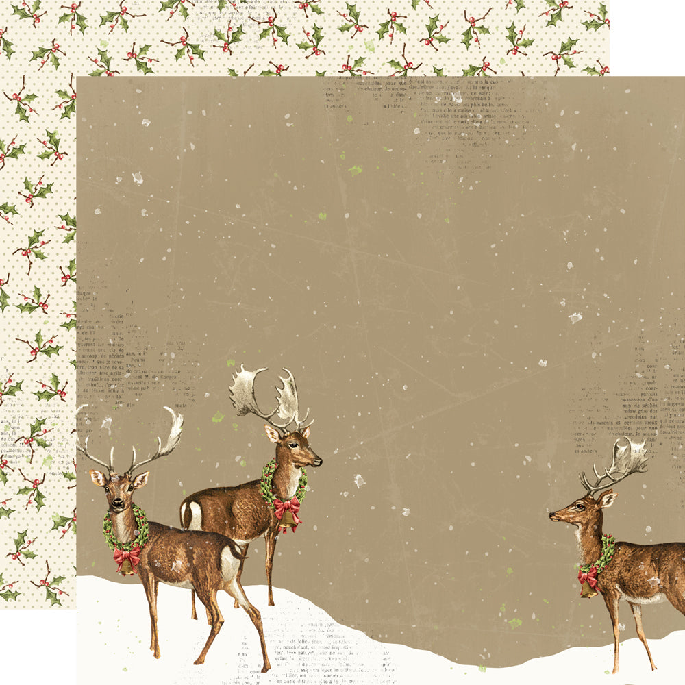 Simple Vintage Yuletide . Peace on Earth