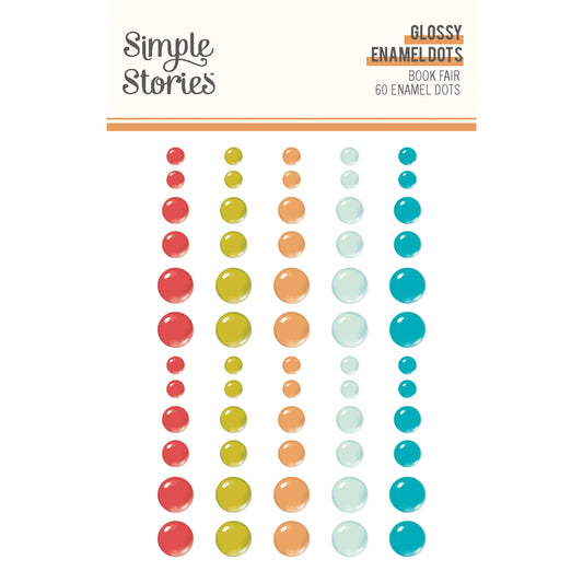 Book Fair . Enamel Dots