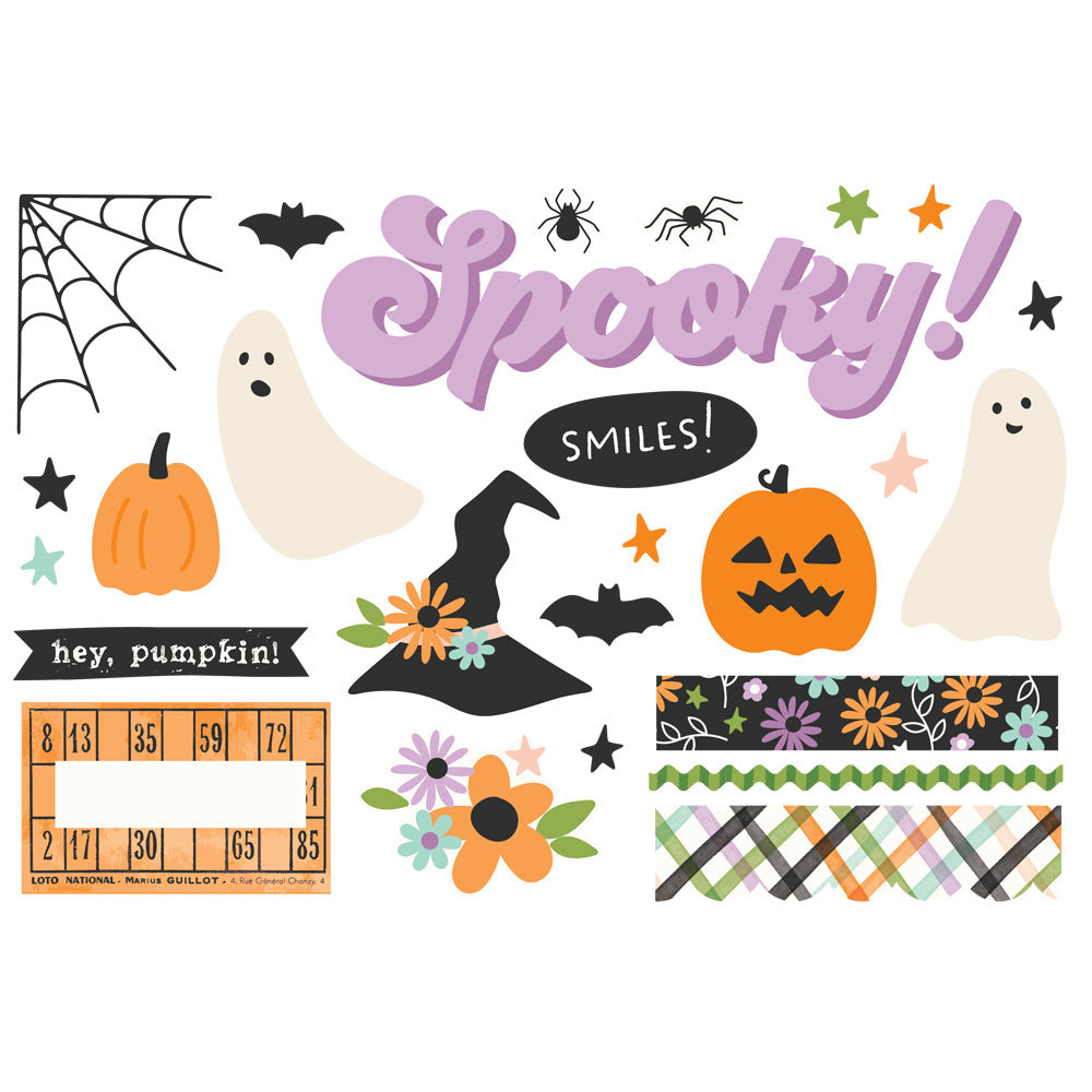 Spooky Things . Simple Pages Page Pieces