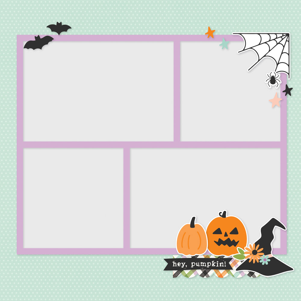 Spooky Things . Simple Pages Page Pieces
