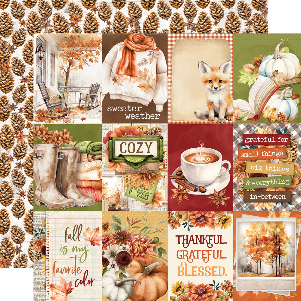 Pre-Order Simple Vintage Autumn Breeze . 3x4 Elements