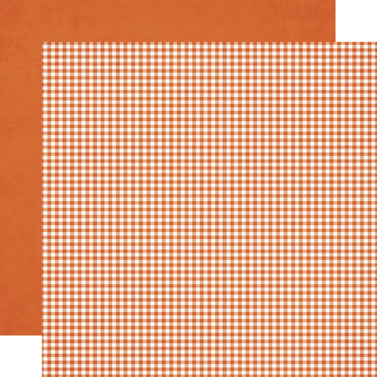 Pre-Order Simple Vintage Autumn Breeze . Harvest Gingham