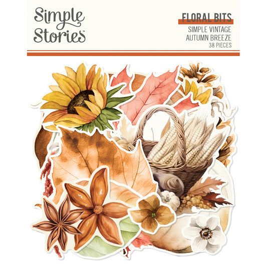 Pre-Order Simple Vintage Autumn Breeze . Floral Bits & Pieces