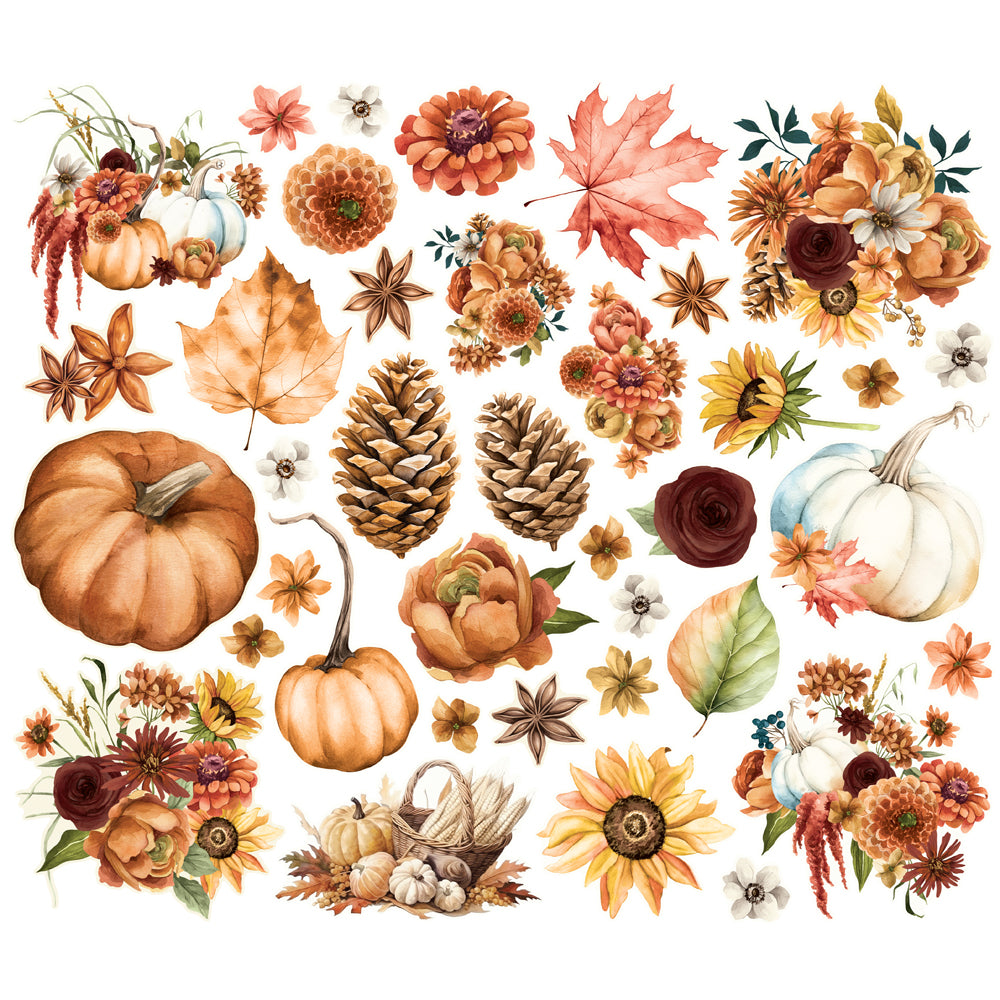 Pre-Order Simple Vintage Autumn Breeze . Floral Bits & Pieces