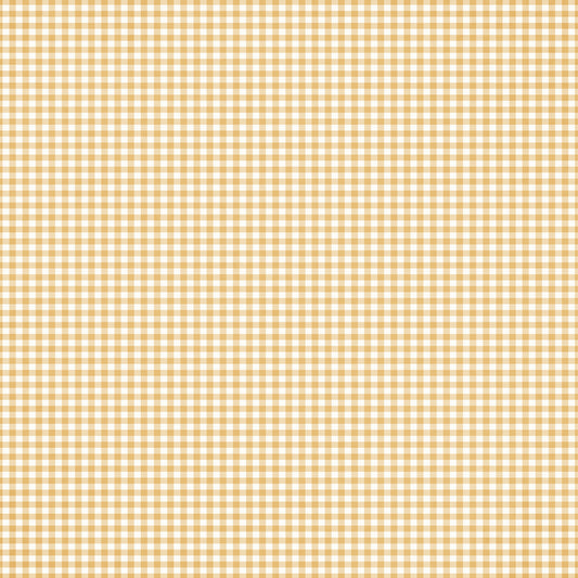 Pre-Order Simple Vintage Autumn Breeze . Saffron Gingham