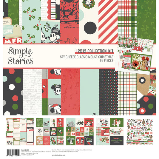 Say Cheese Classic Mouse Christmas . Collection Kit